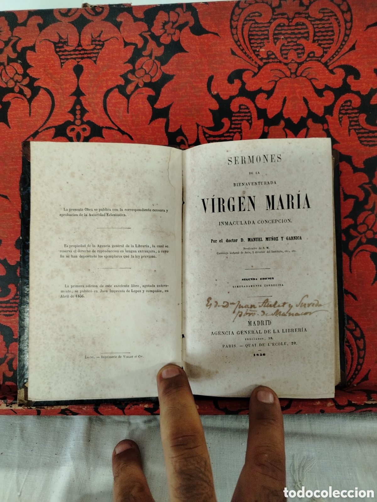 Libros antiguos: Sermones de la bienaventurada Virgen Mar&iacute;a