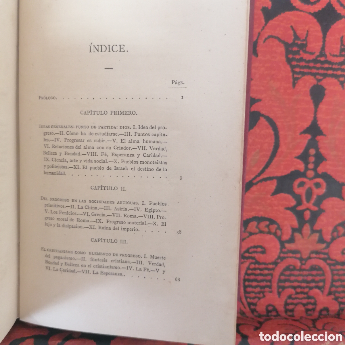 Libros antiguos: Libro la verdad del progreso, obra de D. Severo Catalina - Foto 9