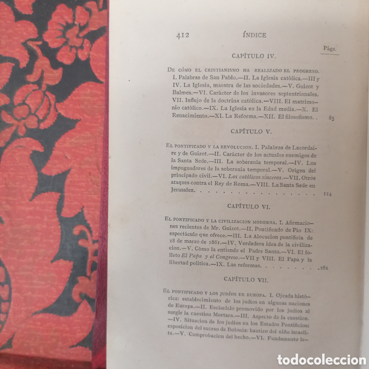 Libros antiguos: Libro la verdad del progreso, obra de D. Severo Catalina - Foto 10
