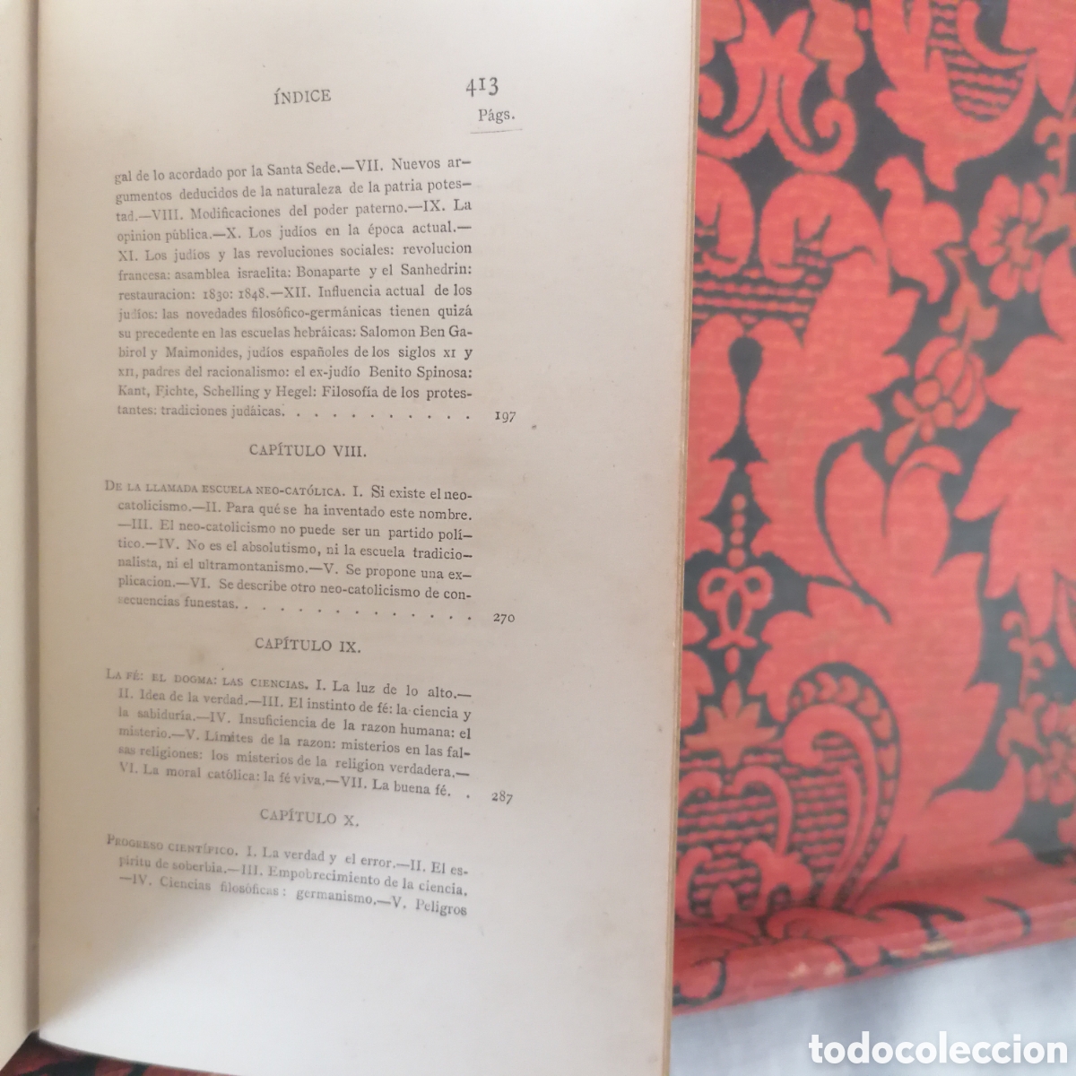 Libros antiguos: Libro la verdad del progreso, obra de D. Severo Catalina - Foto 11
