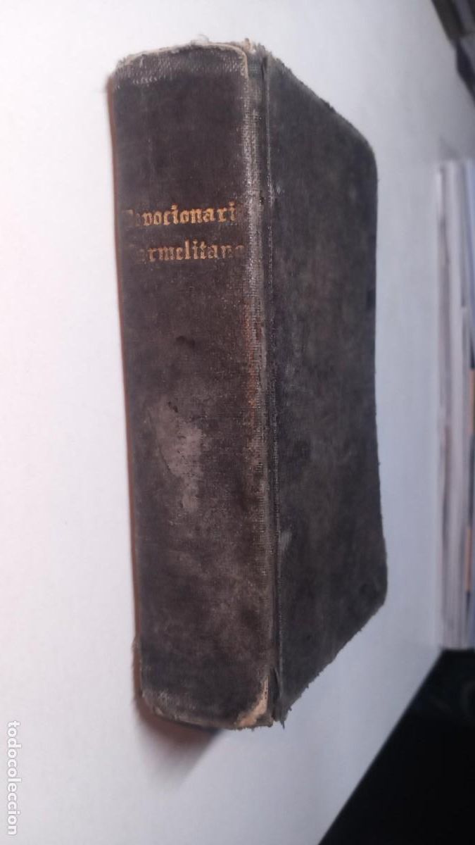 Libros antiguos: DEVOCIONARIO CARMELITANO - PADRES CARMELITANOS DESCALZOS - DECIMOS&Eacute;PTIMA EDICI&Oacute;N BURGOS 1936
