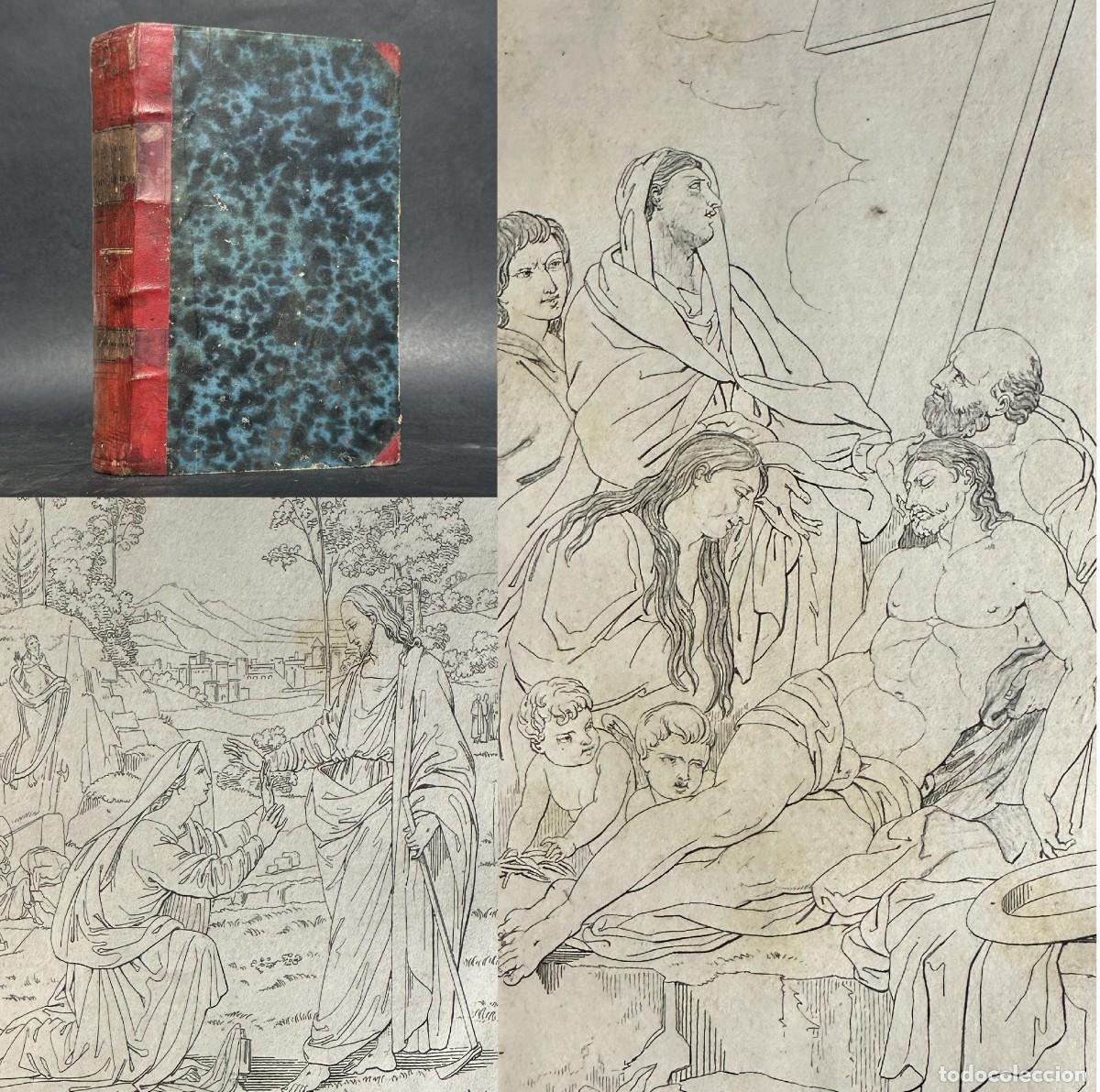 Libros antiguos: a&ntilde;o 1861 - LAS VIDAS DE TODOS LOS SANTOS DE FRANCIA - GRABADOS -