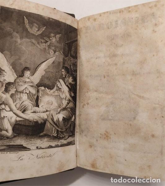 Libros antiguos: Le Grand Paroissien romain. Limoges, 1836. Martial Ardant et fils. Texto en lat&iacute;n y franc&eacute;s. Misal