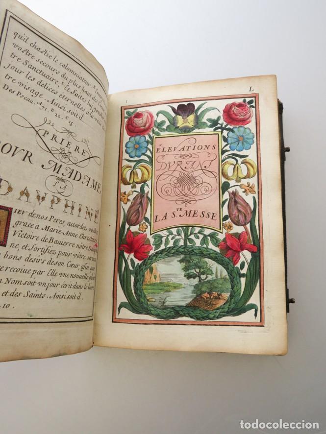 Libros antiguos: PETIT OFFICE DE LA S.T VIERGE. ELEVATIONS DURANT LA S.T MESSE. M. DE LA BAUME DU PERRET. PARIS