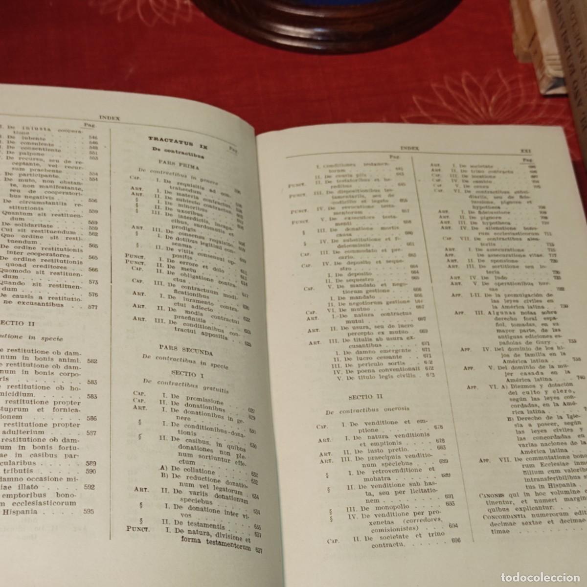 Libros antiguos: COMPENDIUM THEOLOGIAE MORALIS - Foto 6