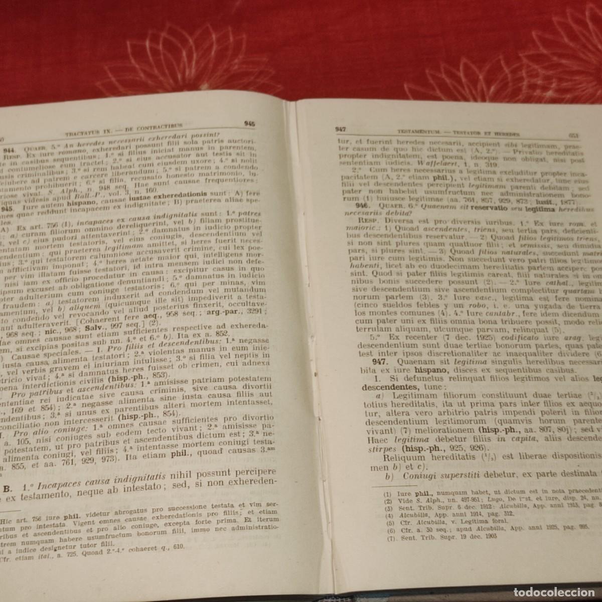 Libros antiguos: COMPENDIUM THEOLOGIAE MORALIS - Foto 10