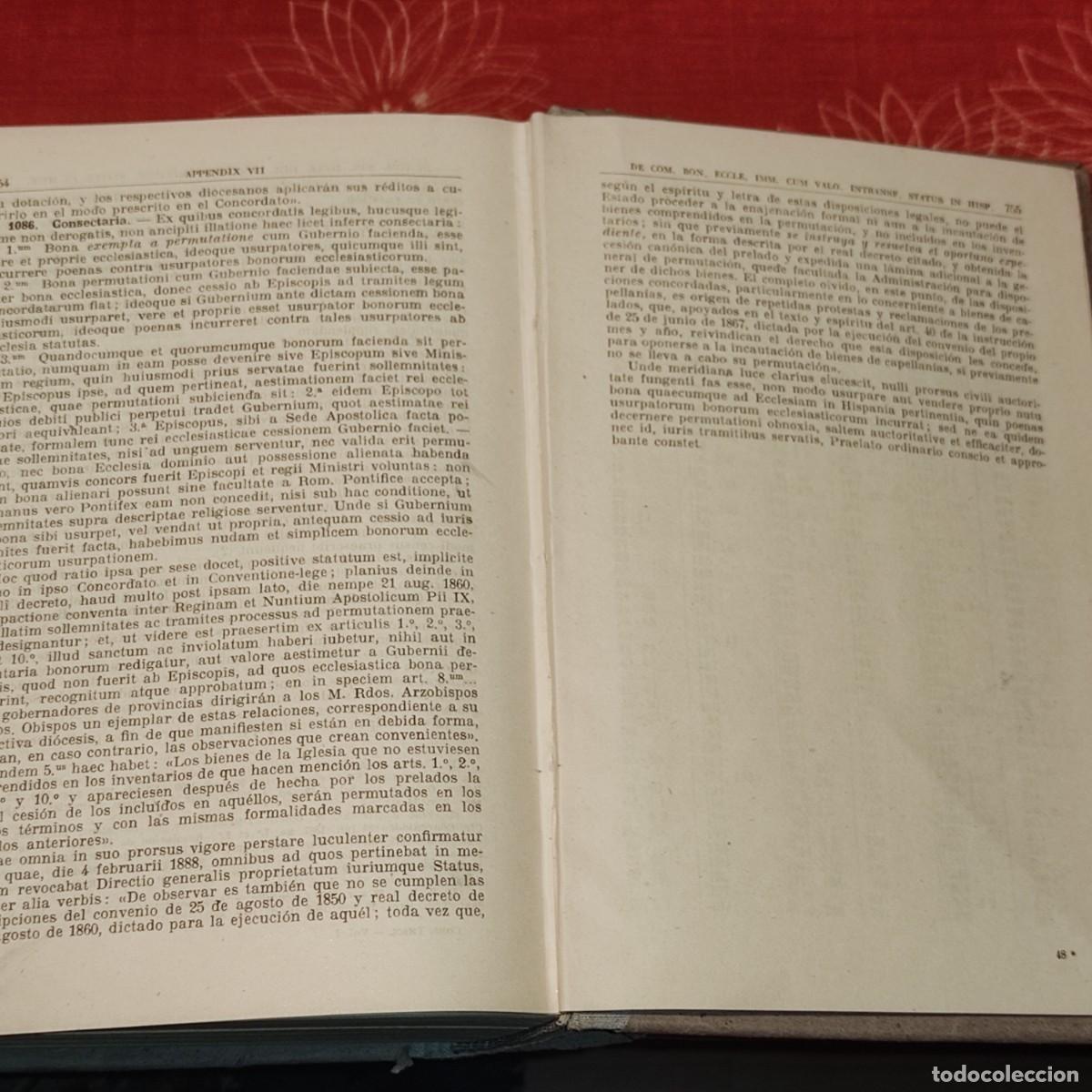 Libros antiguos: COMPENDIUM THEOLOGIAE MORALIS - Foto 13