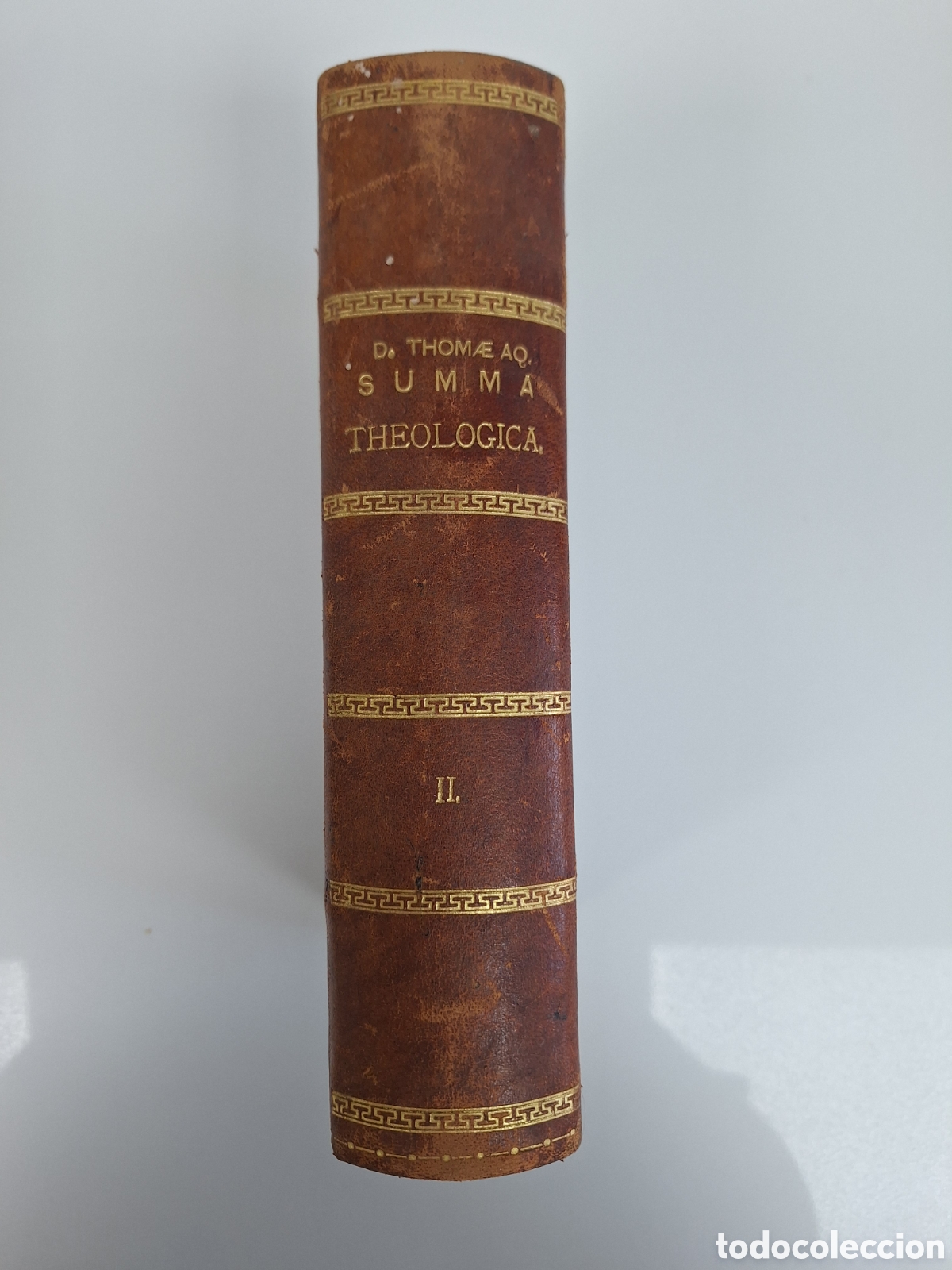 Libros antiguos: SANTO TOMAS, Suma Teologica (latin), III, 1886