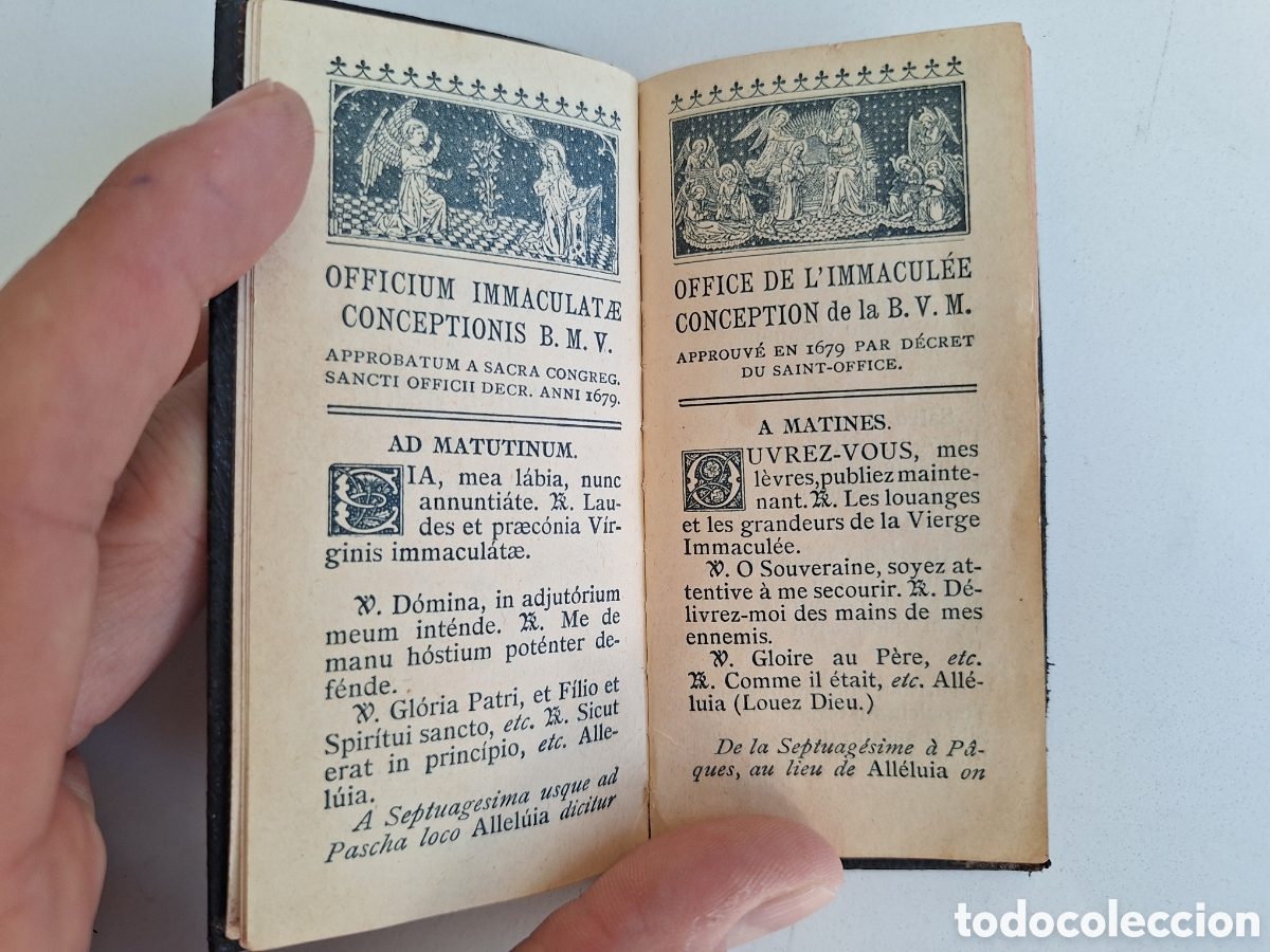 Libros antiguos: Officium Immaculatae Conceptionis, Desclee, 1906 - Foto 7