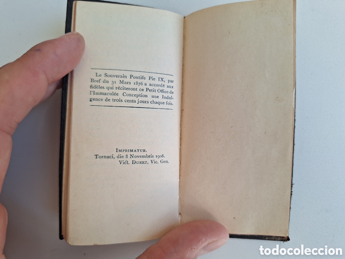 Libros antiguos: Officium Immaculatae Conceptionis, Desclee, 1906 - Foto 8