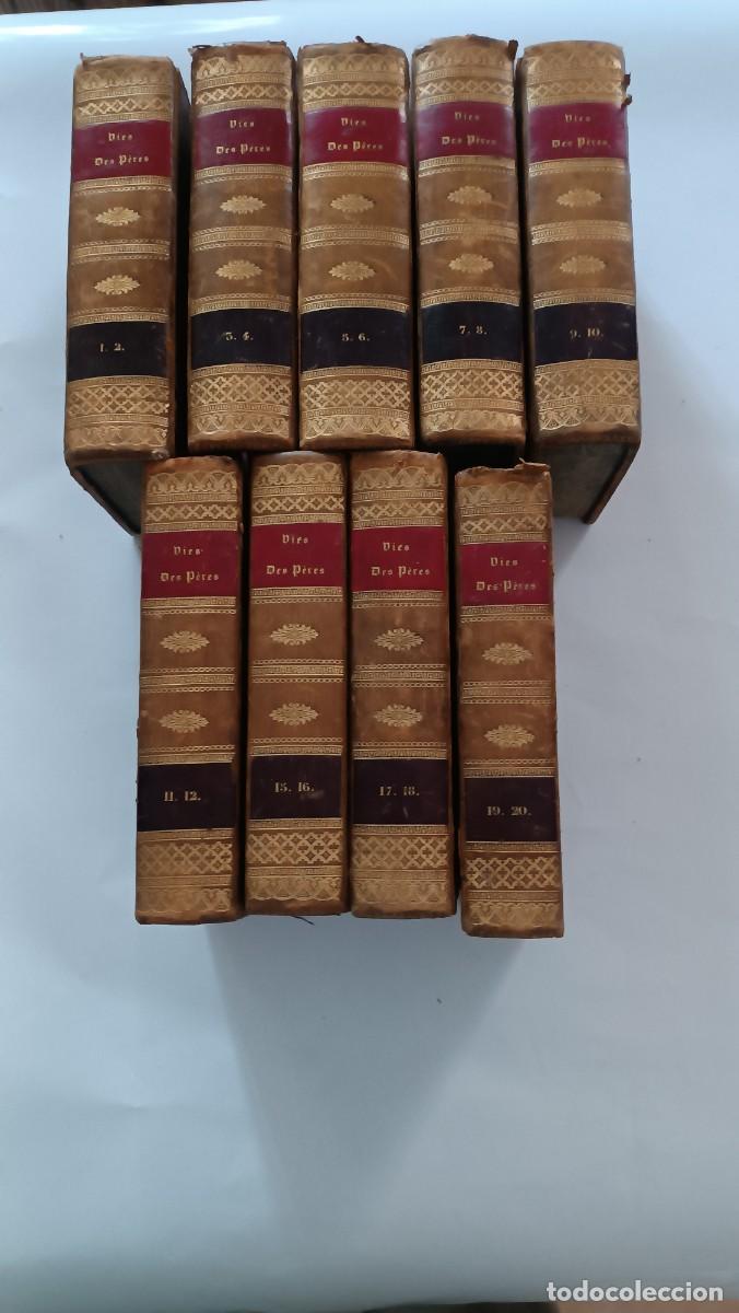 Libros antiguos: 1834. Vida de los Padres, M&aacute;rtires...18 tomos en 9 vol&uacute;menes. Ilusr. tortura