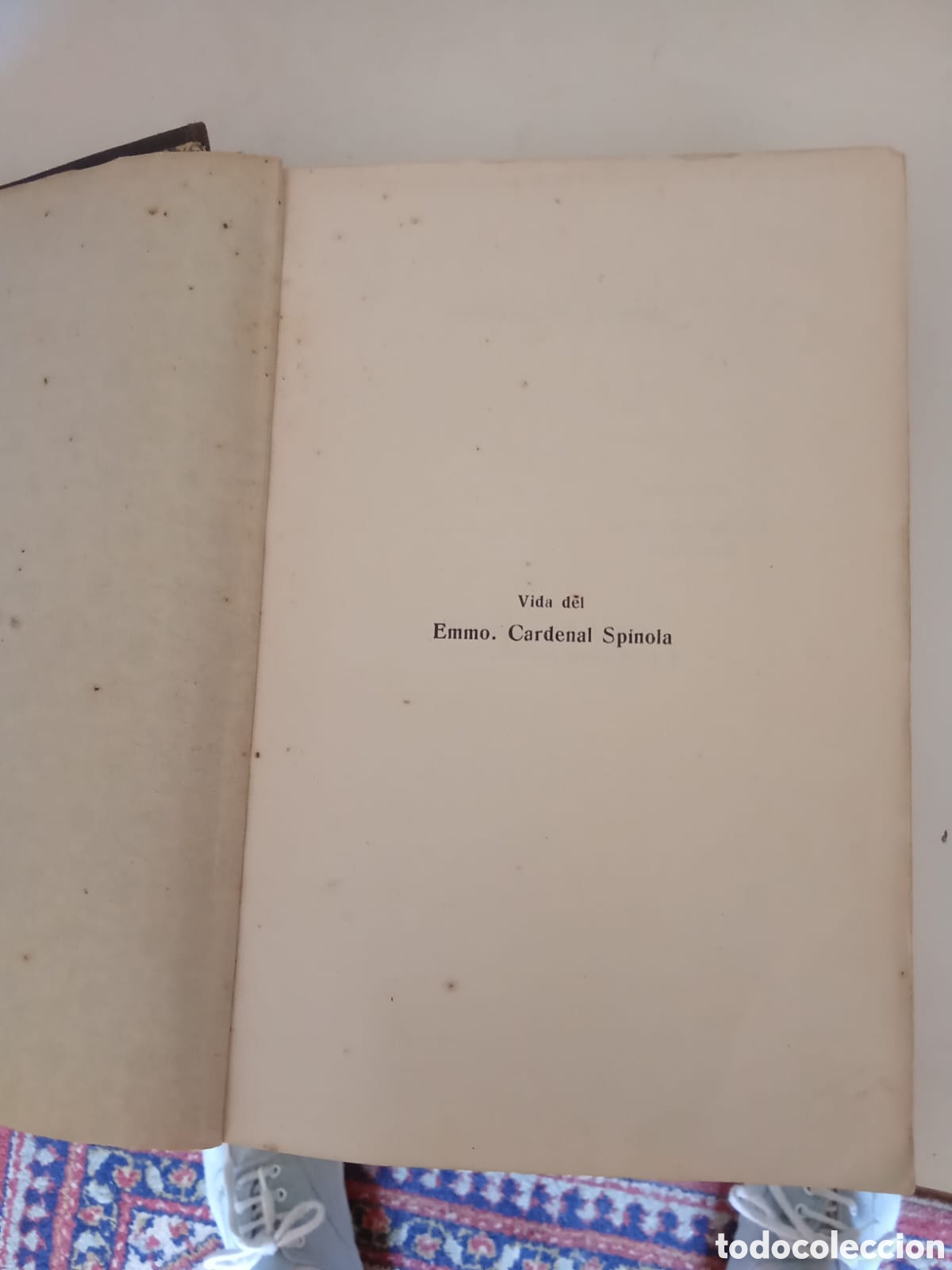 Libros antiguos: Vida del Emmo Cardenal Spinola