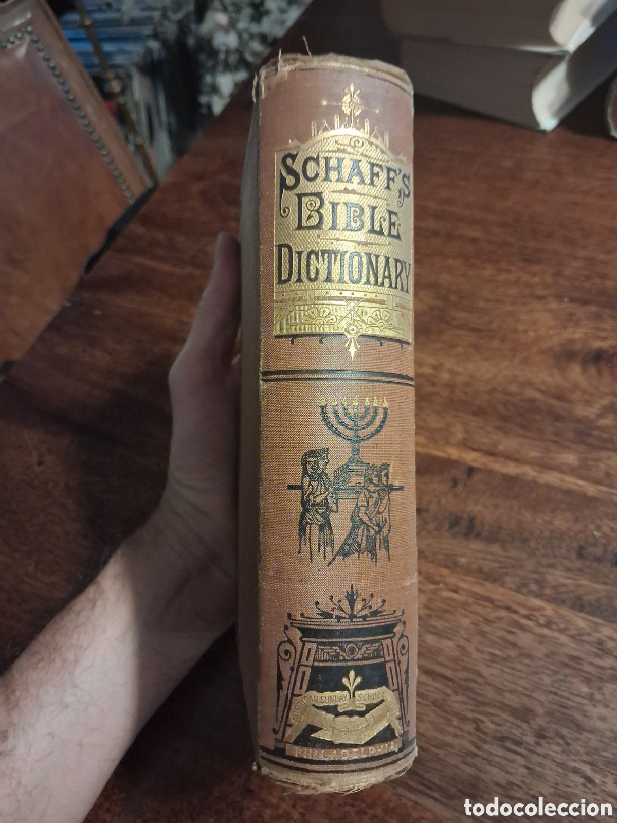 Libros antiguos: Schaffs Bible Dictionary - Foto 4