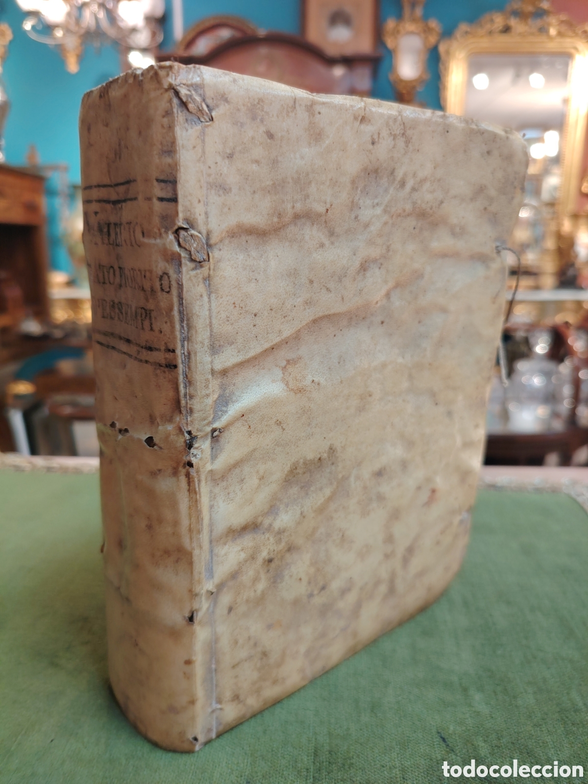 Libros antiguos: Obra religiosa italiana &laquo;Prato fiorito di varii essempi&raquo; (Parte Prima, divisa en cinco libros), reco