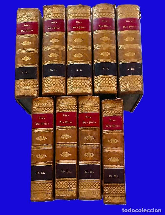 Libri antichi: 1834. Vida de los Padres, M&aacute;rtires...18 tomos en 9 vol&uacute;menes. Ilustraci&oacute;n tortura