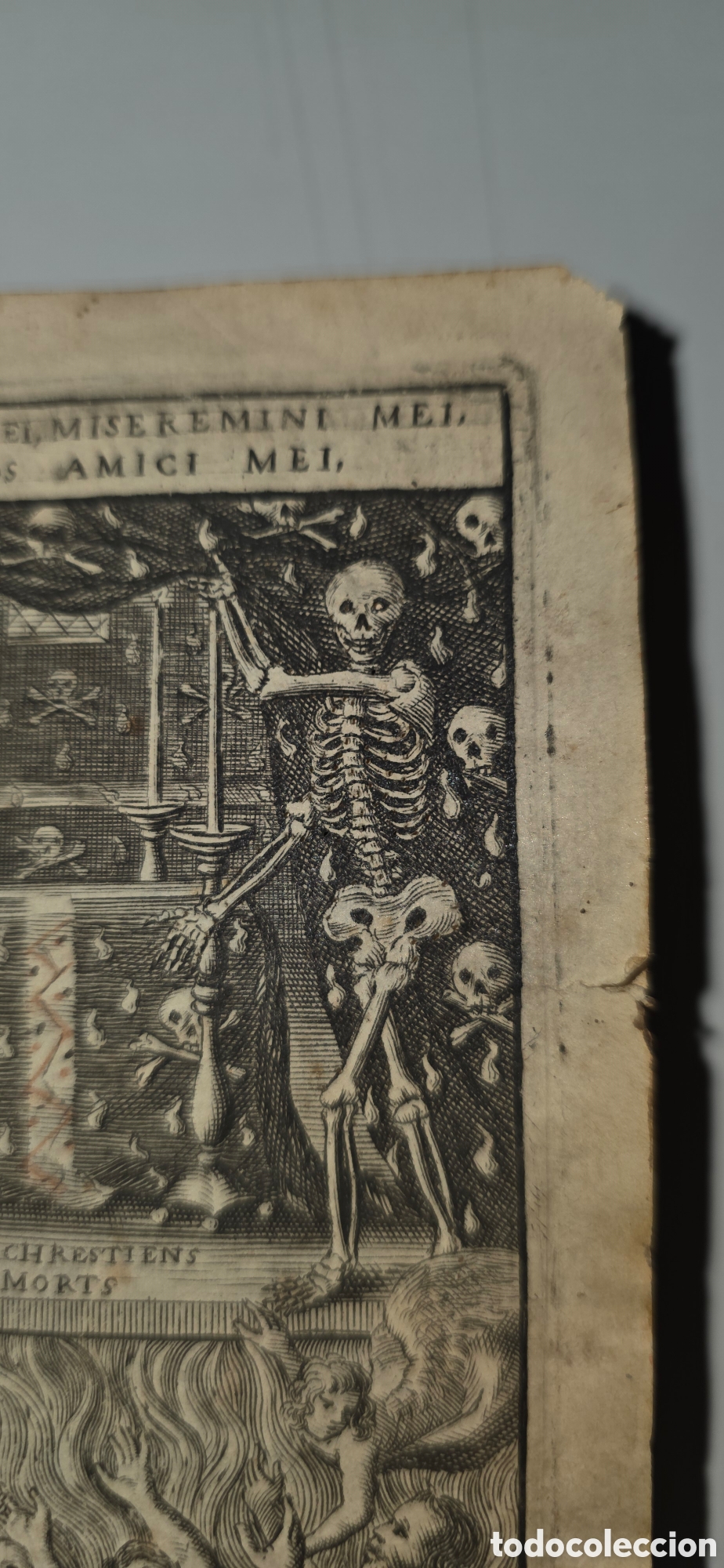 Libros antiguos: 1683, Piedad de los cristianos hacia los muertos - Libro antiguo