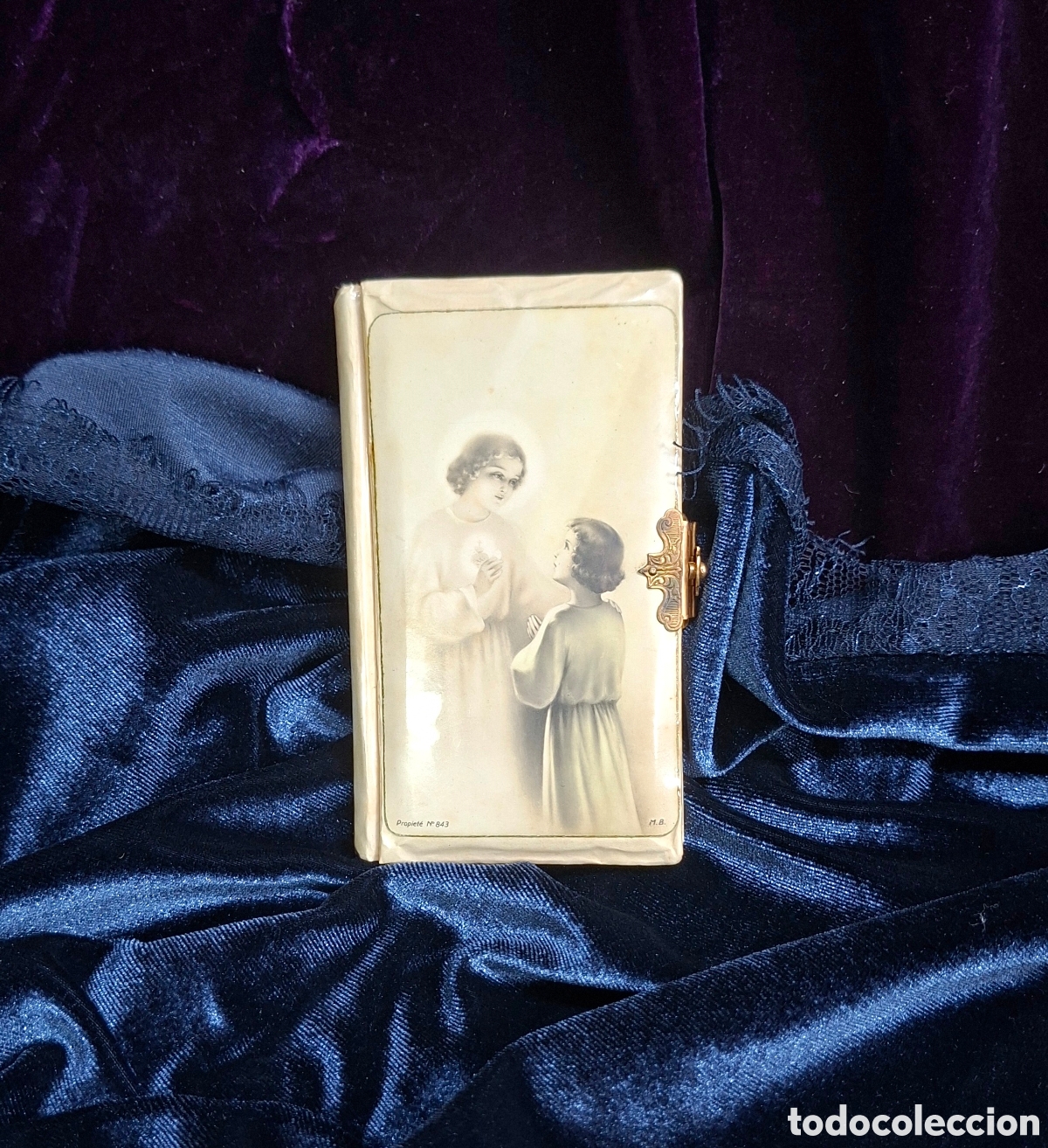 Libros antiguos: Gu&iacute;a del Cristiano &bull; Devocionario antiguo con caja original