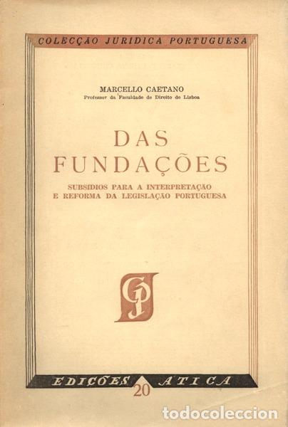 Libros antiguos: CAETANO. (Marcelo) - DAS FUNDA&Ccedil;&Otilde;ES. - Foto 1