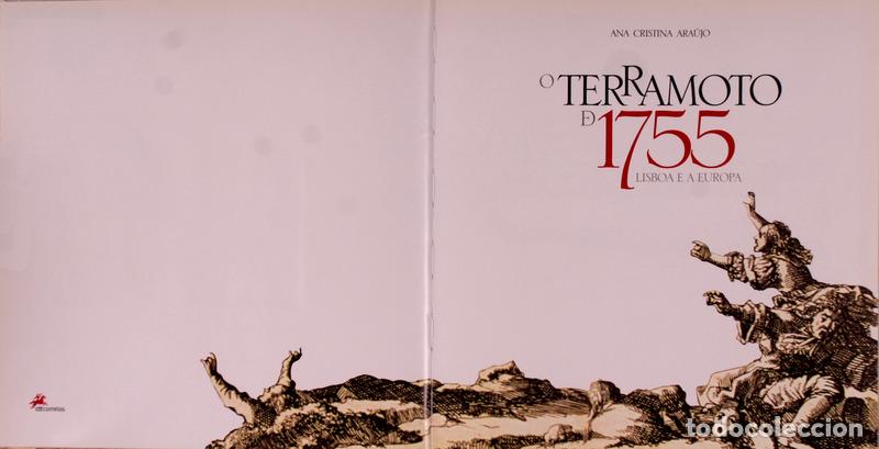 Libros antiguos: ARA&Uacute;JO. (Ana Cristina) - O TERRAMOTO DE 1755, LISBOA E A EUROPA.