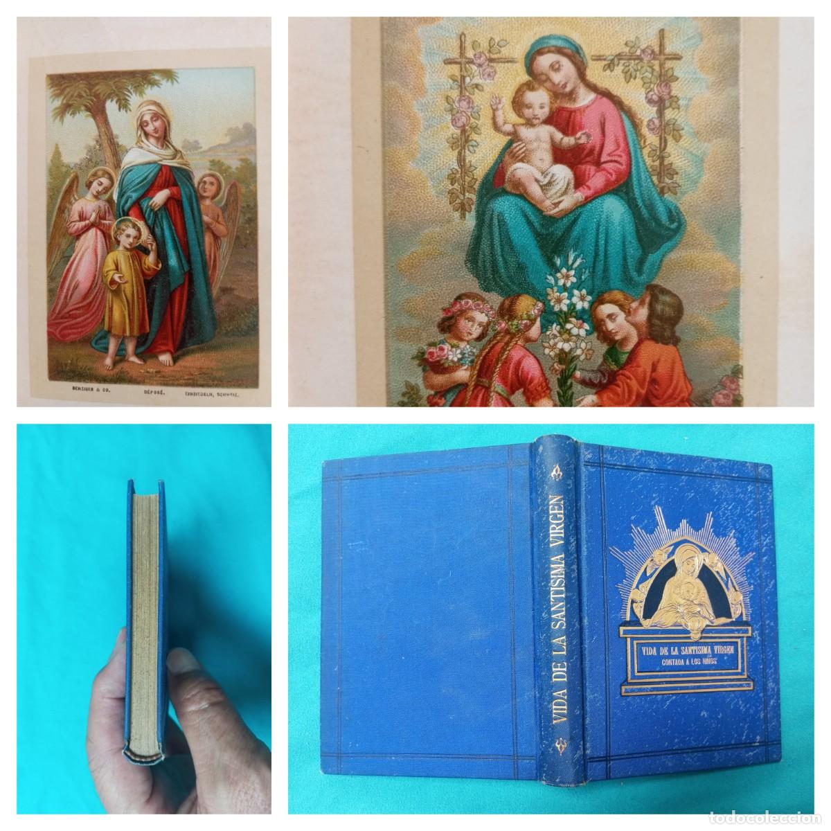 Libros antiguos: 1892 VIDA DE LA SANTISIMA VIRGEN CONTADA A LOS NI&Ntilde;OS FRANCISCO DIEZ DE RIVERA U69