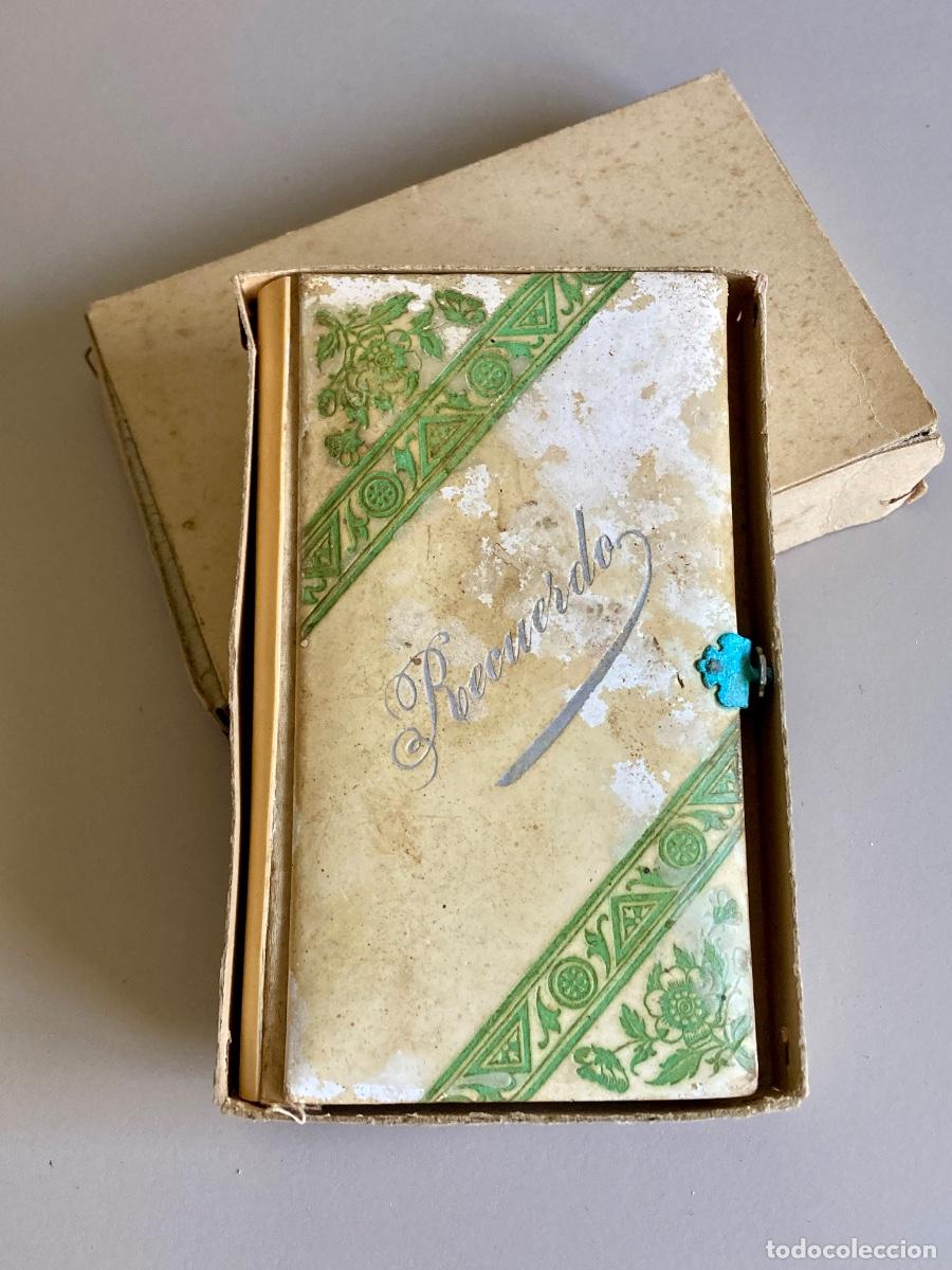 Libros antiguos: AZUCENA M&Iacute;STICA. Devocionario de comuni&oacute;n. P. Felipe Rossi. Milan, G. Mauri y C. 1897.