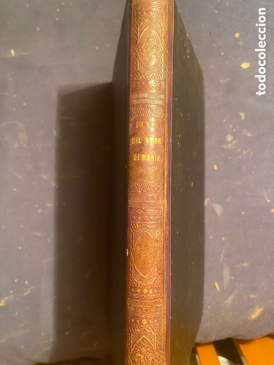 Libri antichi: JUAN MARTI Y CANTO (Dir.): - ECOS DEL CORAZON DE MARIA. PUBLICACION QUINCENAL (TOMO I) - (1867)