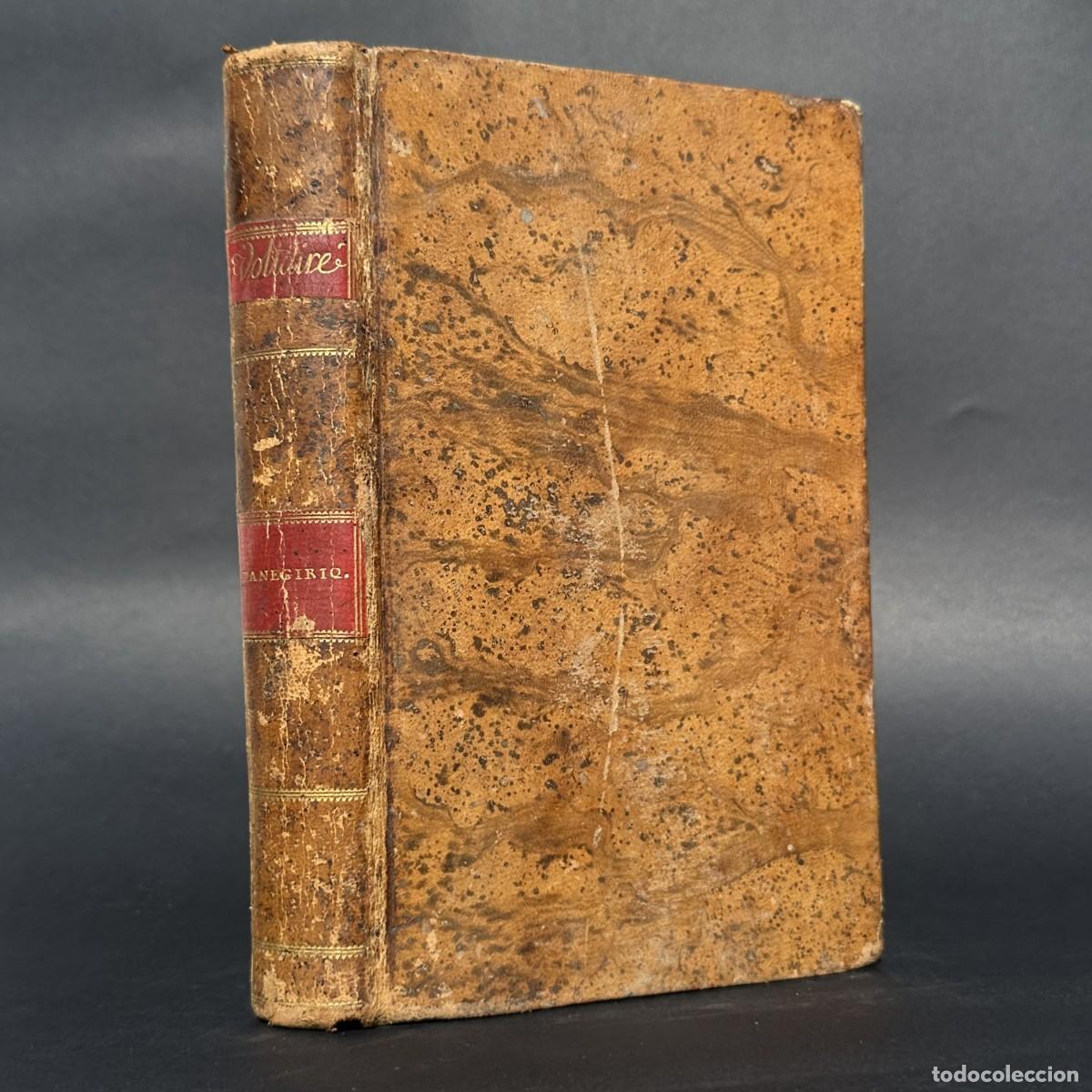 Libros antiguos: a&ntilde;o 1802 - OBRAS DE VOLTAIRE - PENEGIRICOS, SERMONES, HOMILIAS...