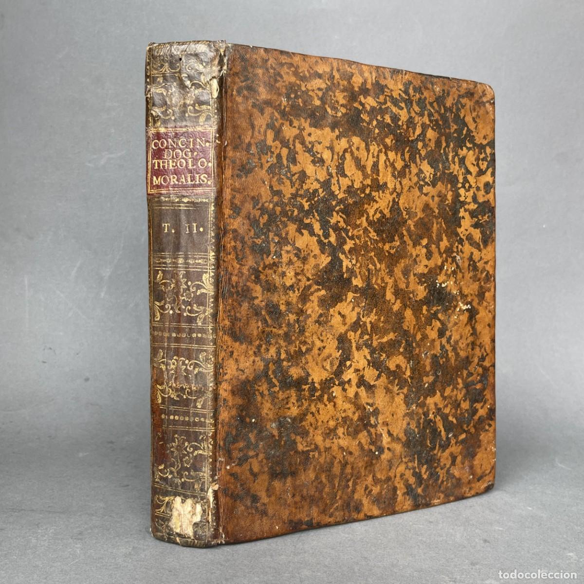 Libros antiguos: A&ntilde;o 1758 - Probabilismo - Concina - Theologiam christianam dogmatico-moralem apparatus