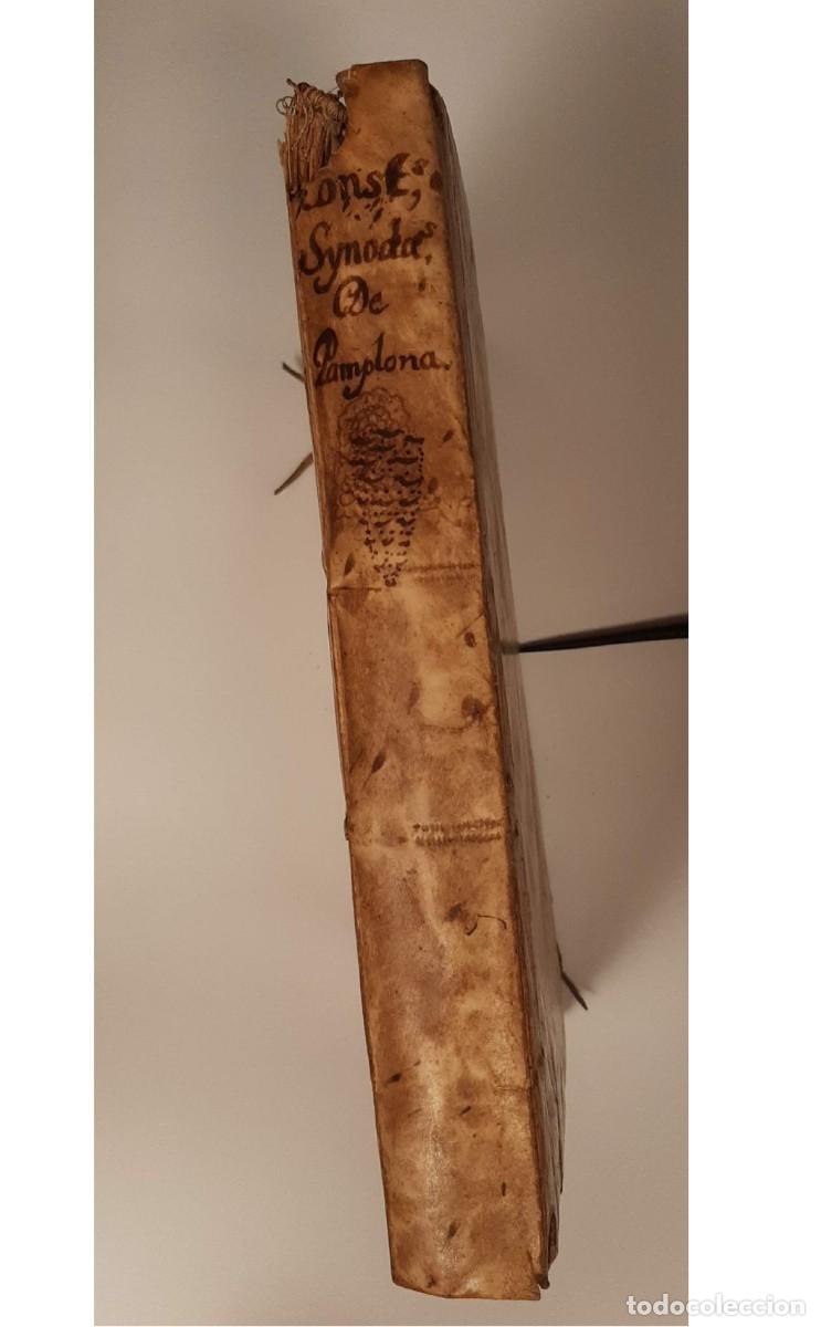 Libros antiguos: CONSTITUCIONES SYNODALES DEL OBISPADO DE PAMPLONA COPILADAS - DE ROJAS Y SANDOVAL