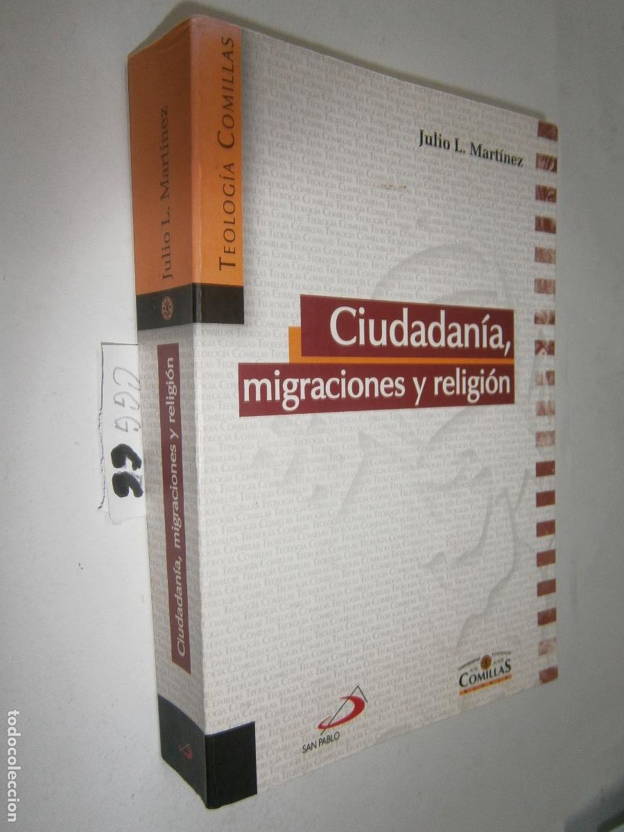 Libros antiguos: CIUDADANIA, MIGRACIONES Y RELIGION: UN DIALOGO ETICO DESDE LA FE CRISTIANA