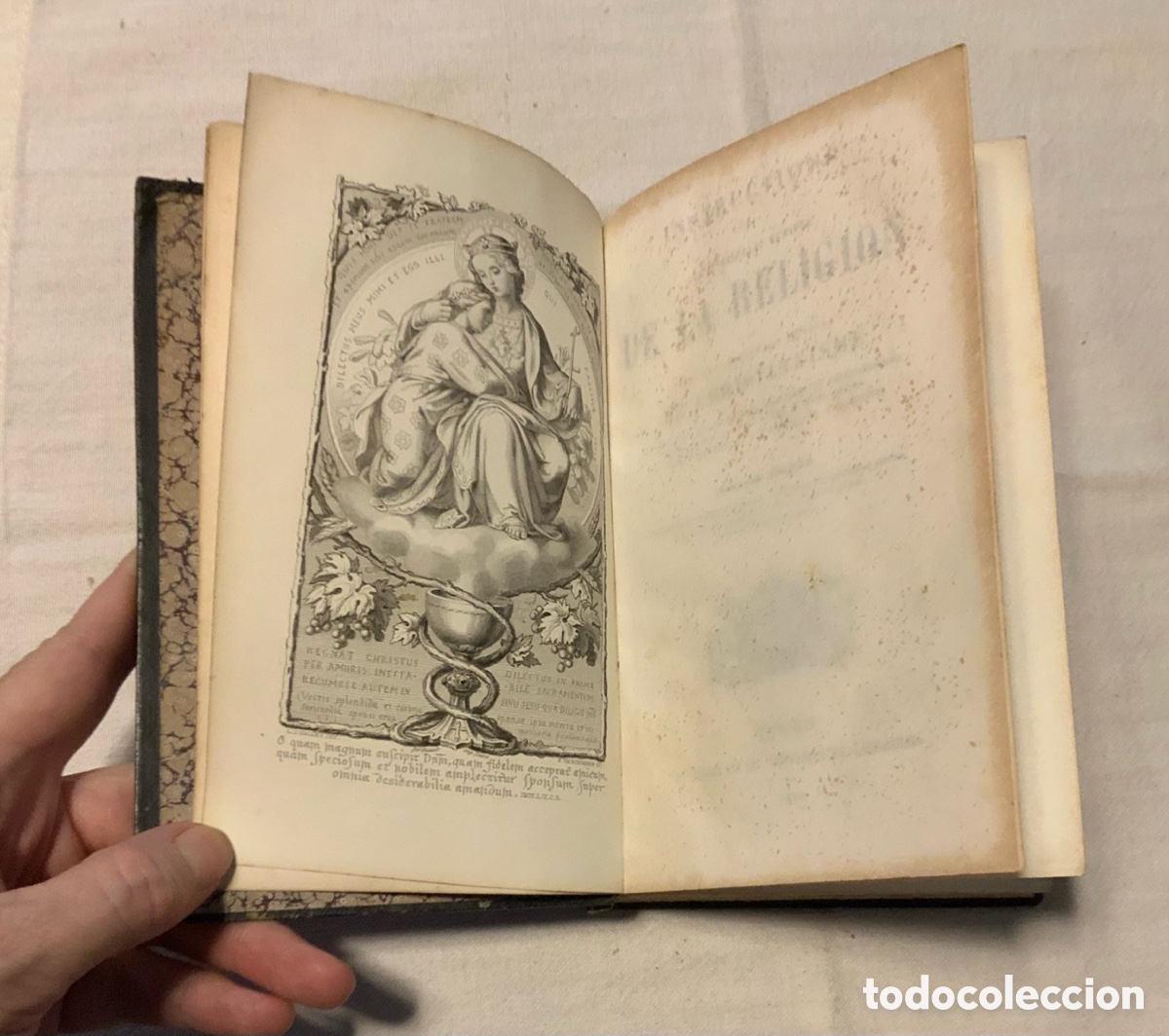 Libros antiguos: Instructions sur les principales v&eacute;rit&eacute;s de la religion