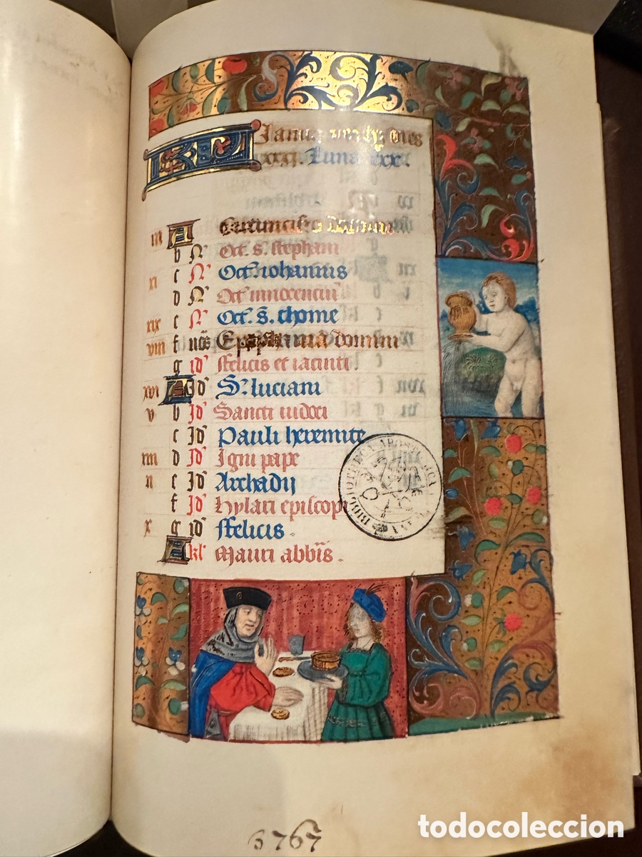 Libros antiguos: Libro de horas De Gregorio XIII - Foto 5