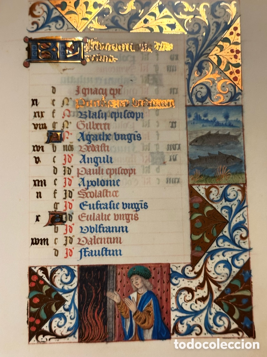 Libros antiguos: Libro de horas De Gregorio XIII - Foto 7