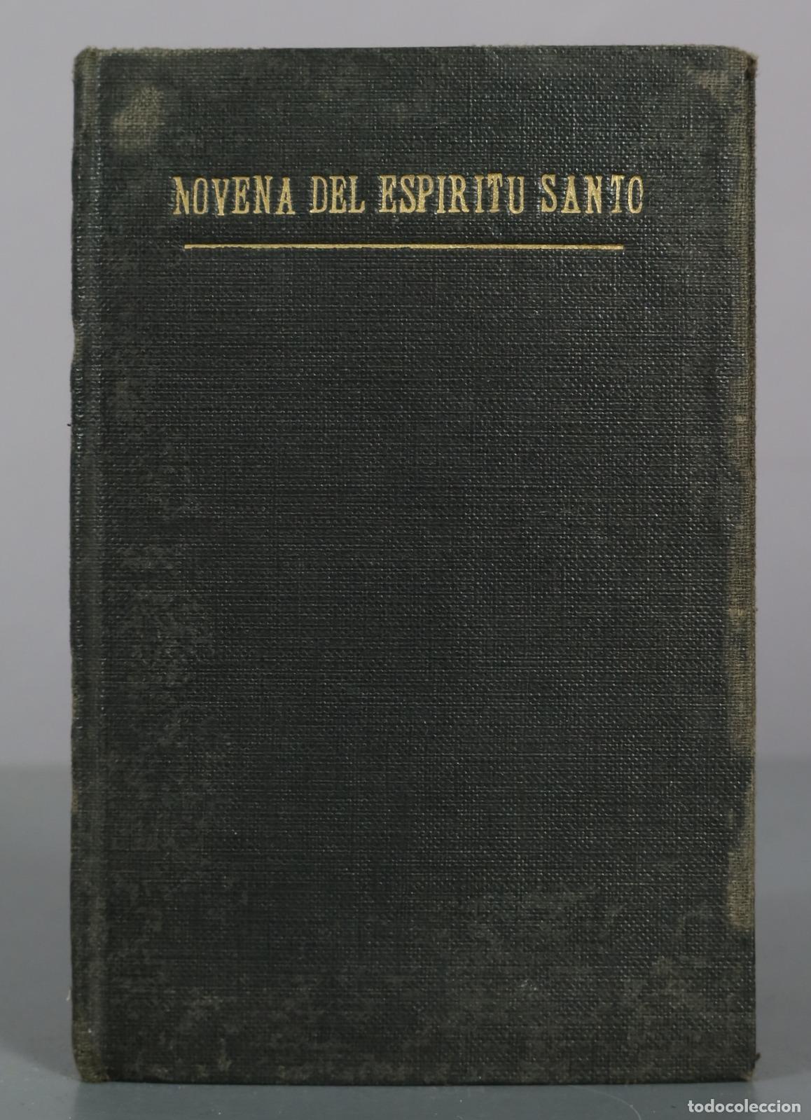 Libros antiguos: Novena del Esp&iacute;ritu Santo - Rdo. P. Mariano - Librer&iacute;a Salesiana