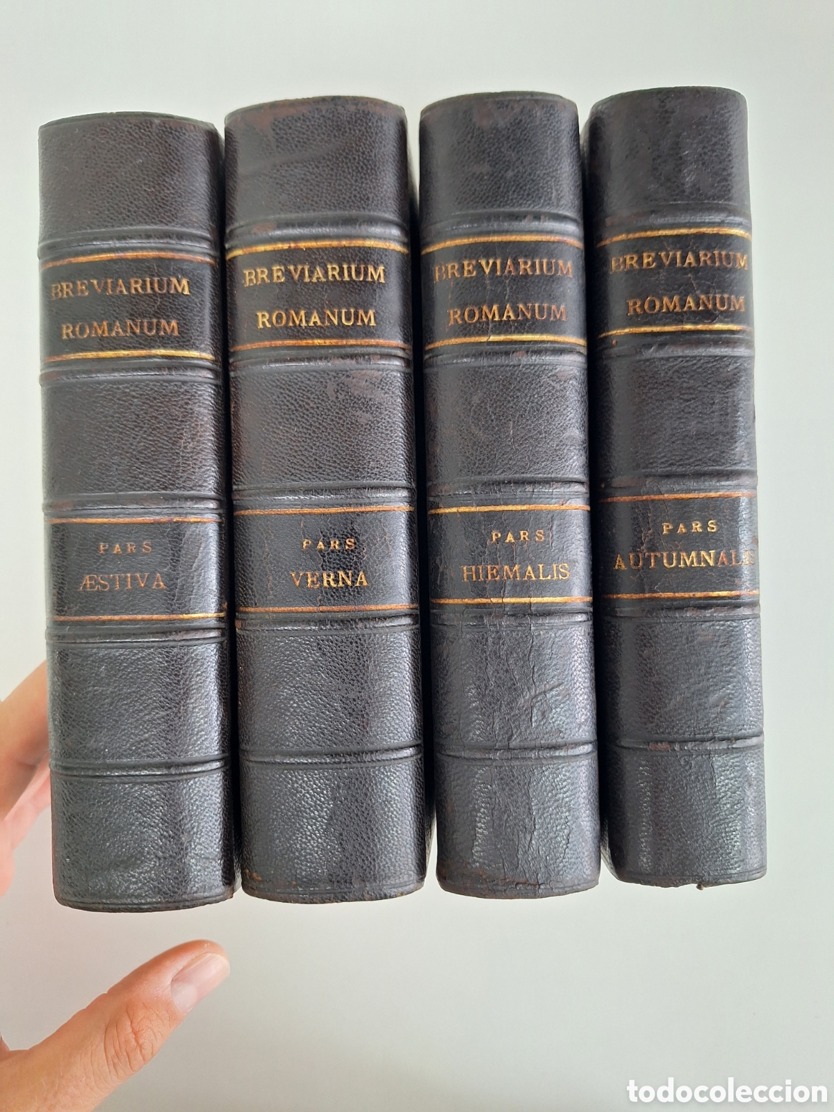 Libros antiguos: Breviarium Romanum, 4 vols, a&ntilde;o 1870