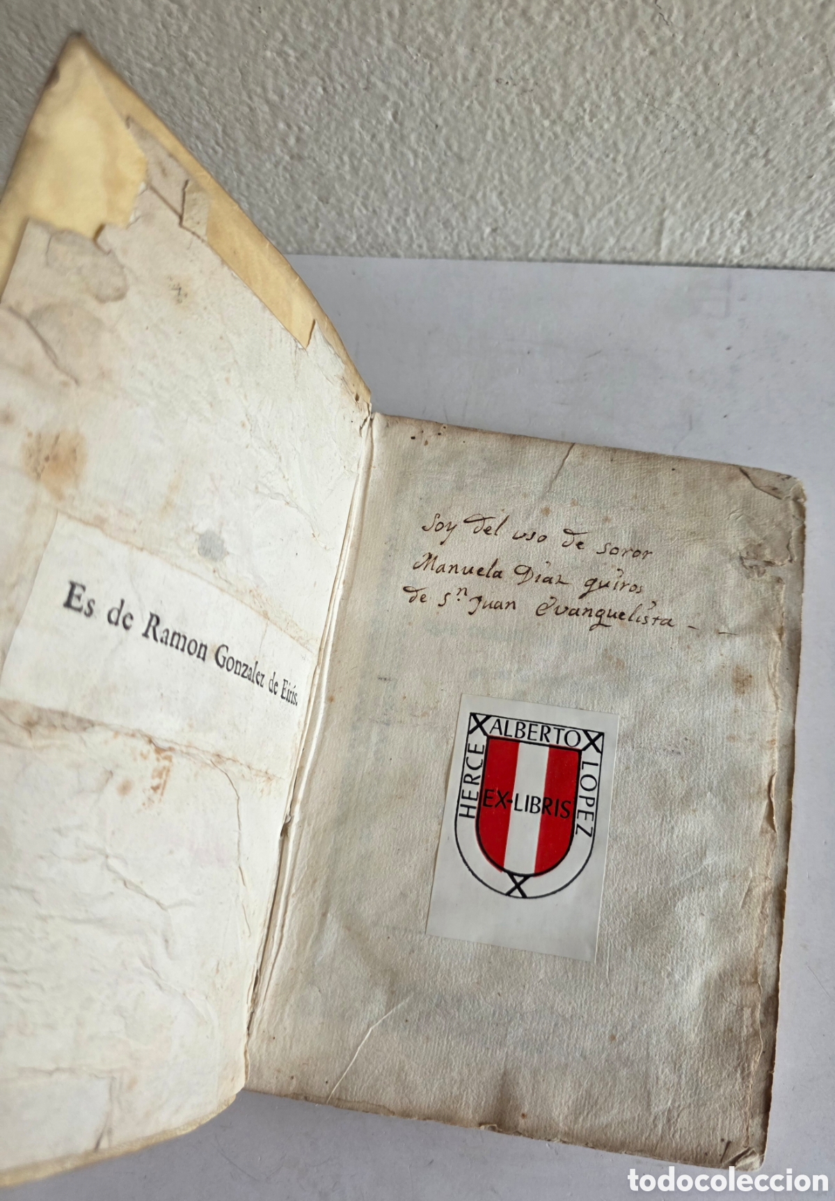 Livres anciens: Antiguo Camino Real de la Cruz - Benedicto Hefteno - Juan Godinez 1721 Valladolid - Benedictinos