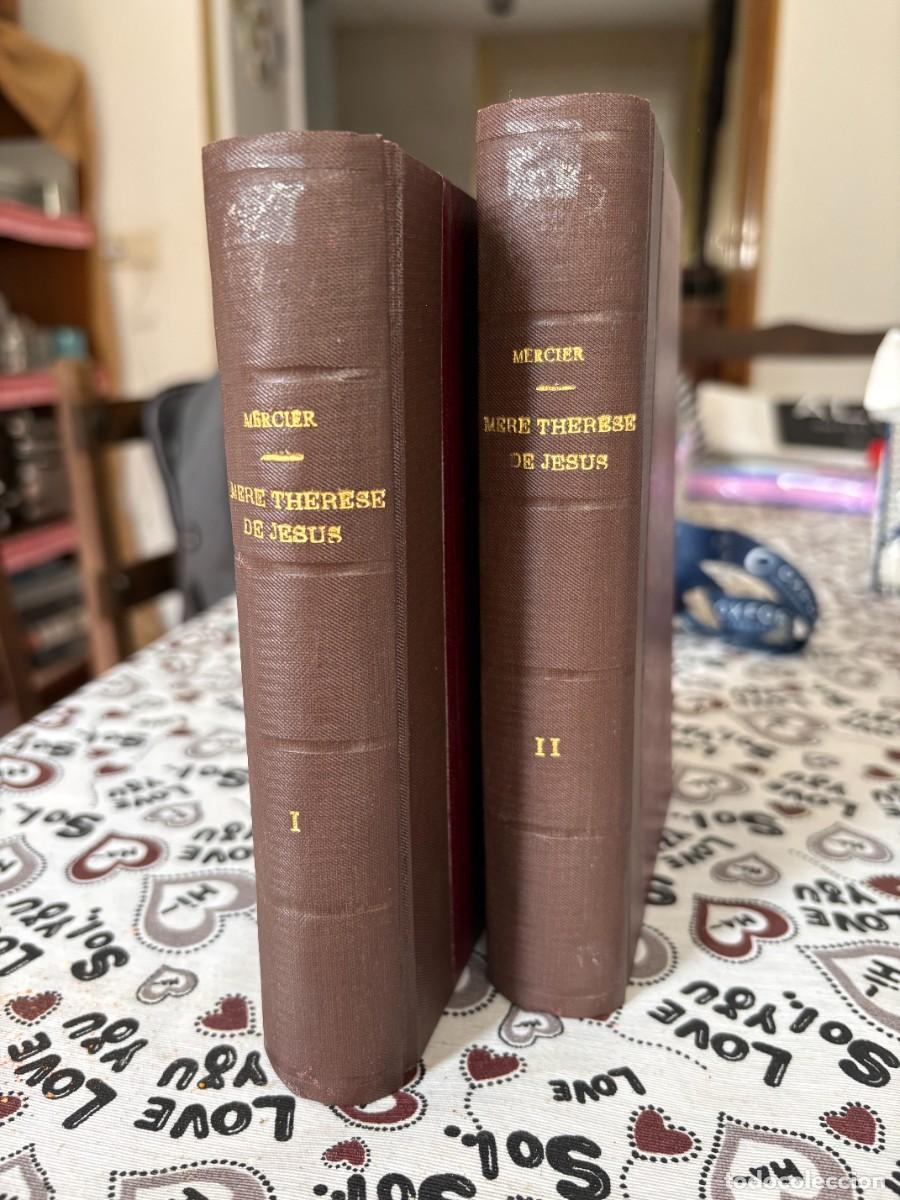 Libros antiguos: Xav&eacute;rine de Maistre (M&egrave;re Th&eacute;r&egrave;se de J&eacute;sus Carm&eacute;lite) - Lettres et Opuscules 1888 (2 Tomos)