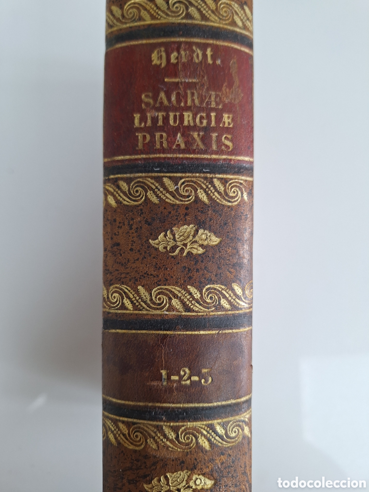 Libros antiguos: P. J. B. HERDT, Sacrae Liturgiae Praxis, 1883