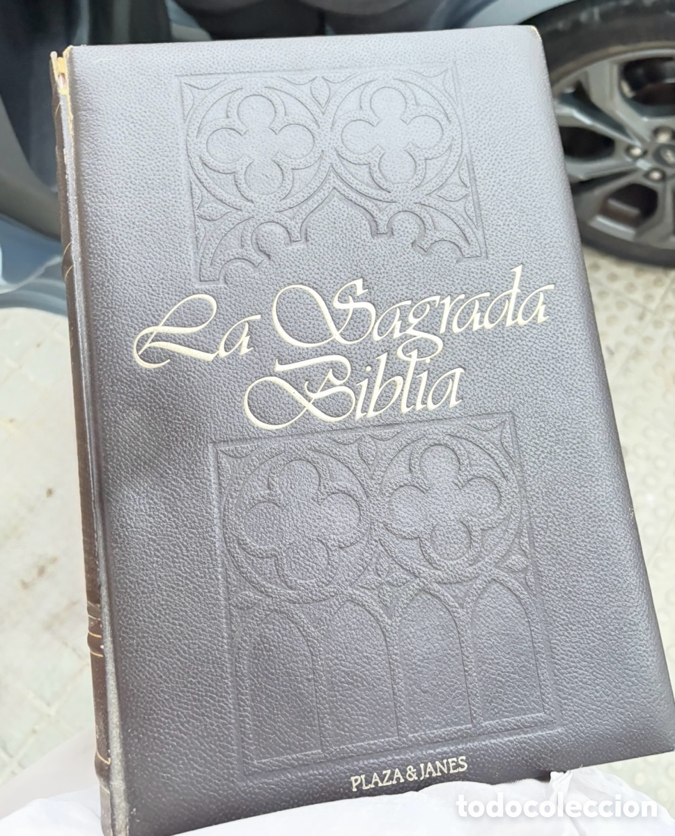 Libros antiguos: La Sagrada Biblia Plaza&Janes