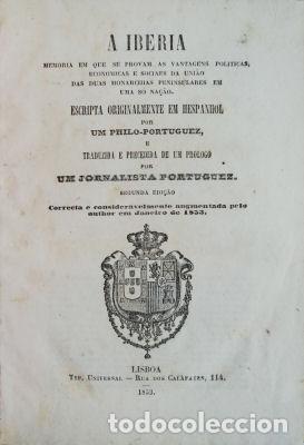 Libros antiguos: MAS. (Sinibaldo de) - IBERIA. (A)