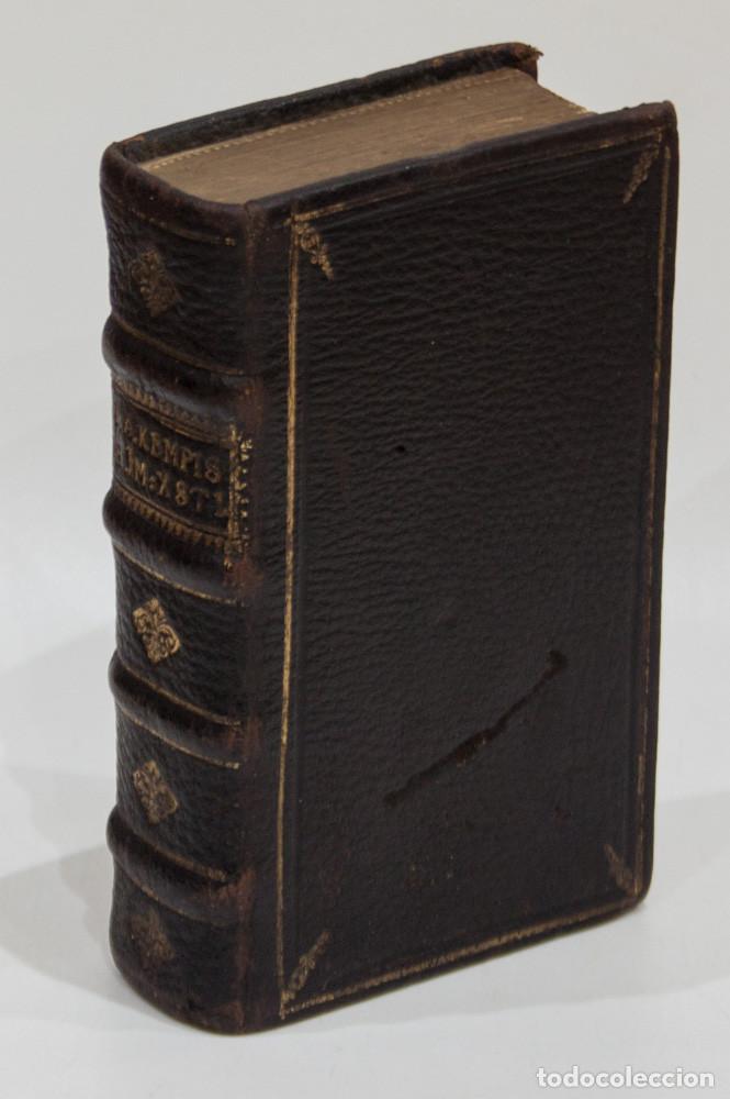 Libros antiguos: DE IMITATIONE CHRISTI. LIBRI QVATUOR. IMPRENTA EX OFFICINA PLANTINIANA. 1&ordf; EDICION 1617.