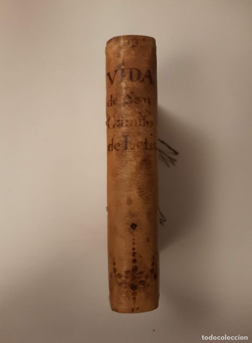 Libros antiguos: VIDA Y VIRTUDES DEL V. P. CAMILO DE LELIS
