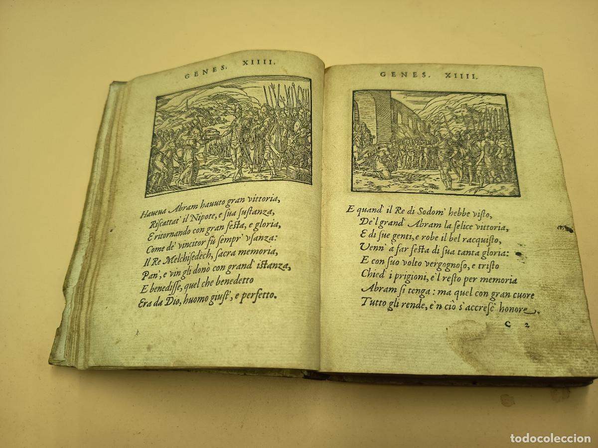 Libros antiguos: ANTIGUO TESTAMENTO EN ITALIANO A&Ntilde;O 1554 ILUSTRADO