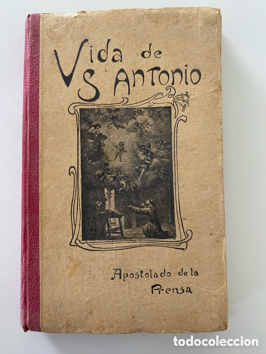 Libros antiguos: Vida de San Antonio . Apostolado de la Prensa