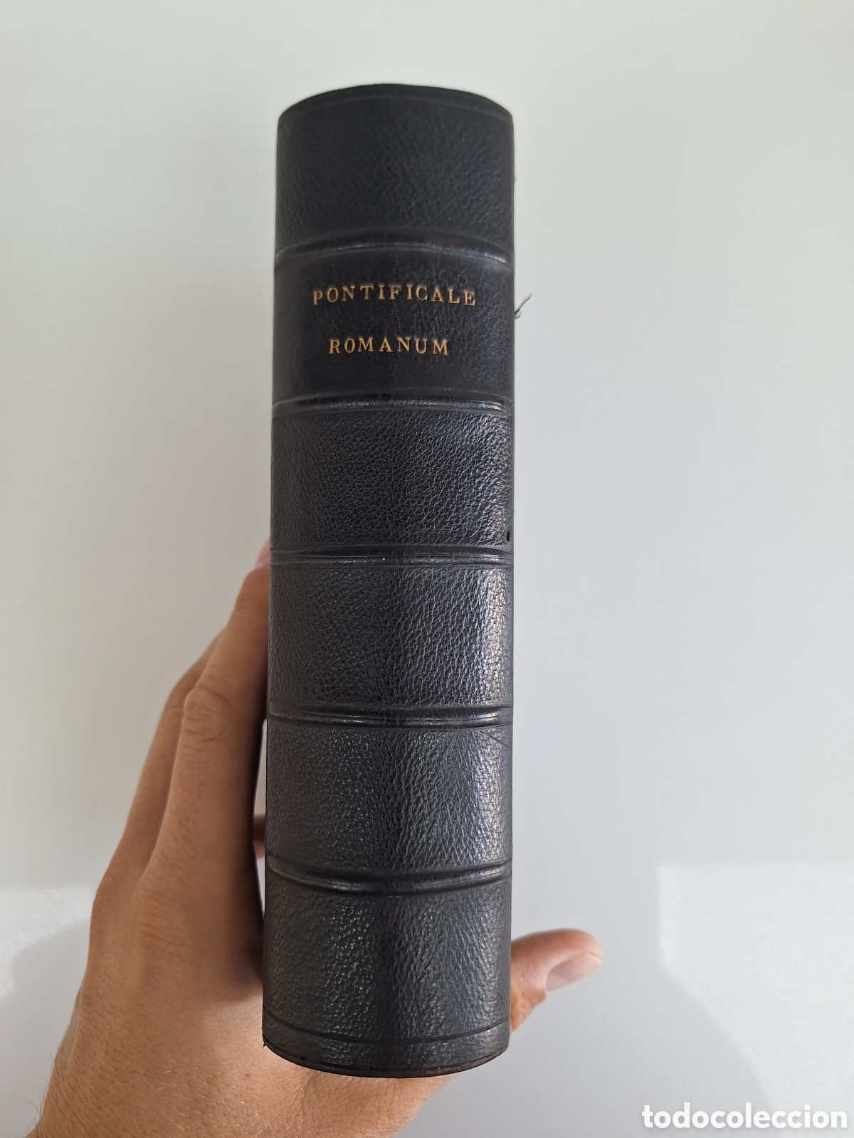 Libros antiguos: MAGNIFICO Pontificale Romanum, Dessain, 1873