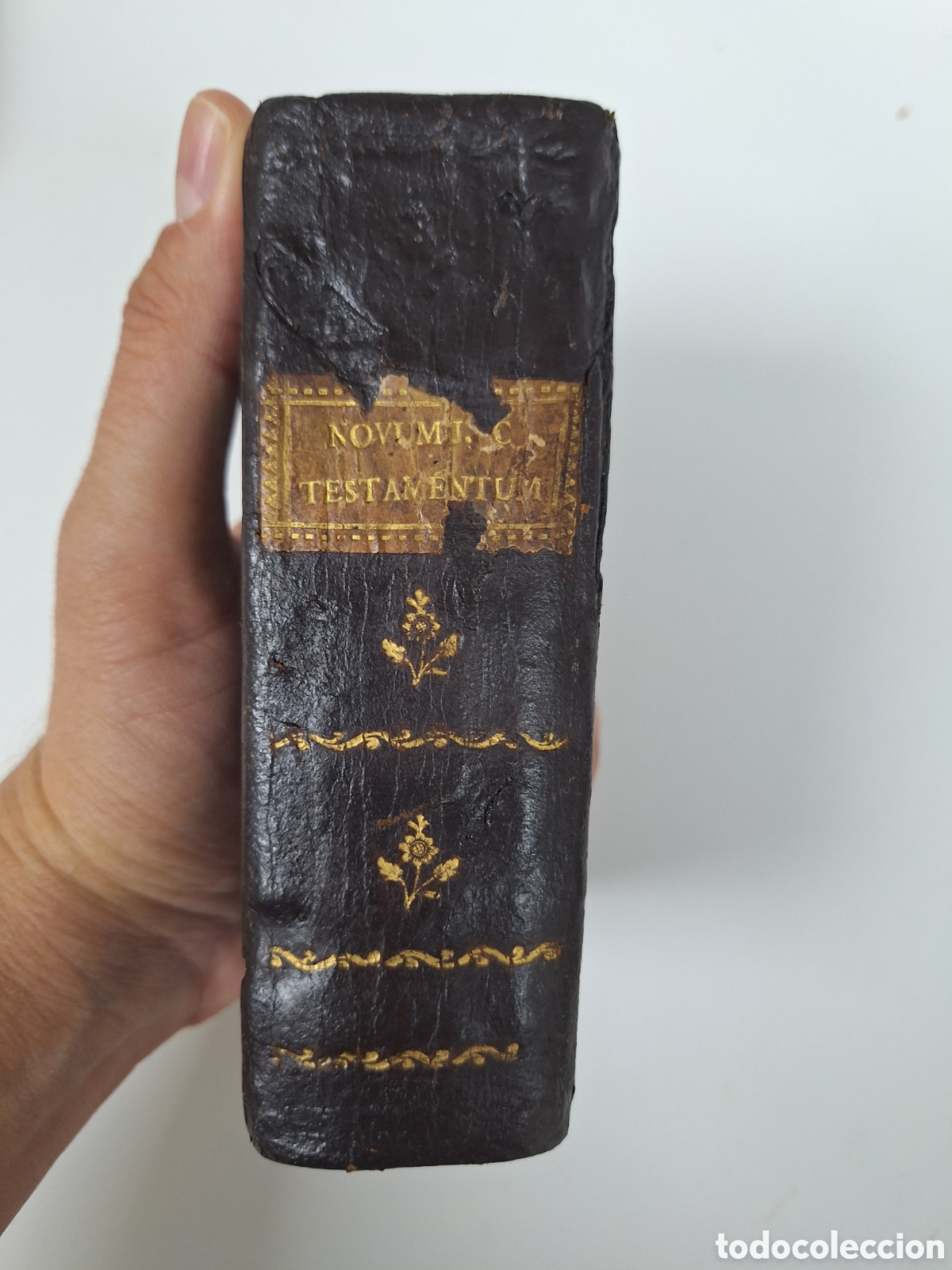 Libros antiguos: Nuevo Testamento en latin (a&ntilde;o 1784)