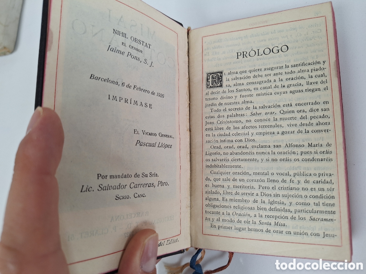 Libros antiguos: Misal Cotidiano, a&ntilde;o 1927 - Foto 8