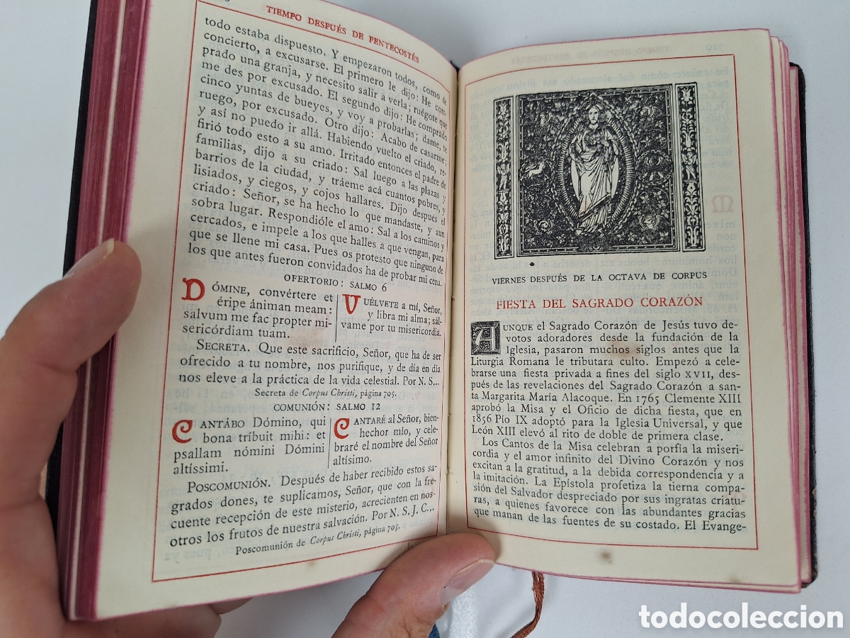 Libros antiguos: Misal Cotidiano, a&ntilde;o 1927 - Foto 11