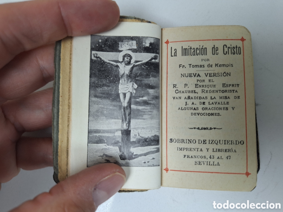 Livres anciens: KEMPIS, Imitacion de Cristo, a&ntilde;o 1923