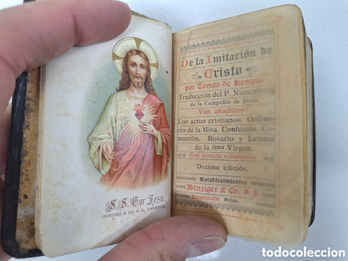 Livres anciens: KEMPIS, Imitacion de Cristo, a&ntilde;o 1909